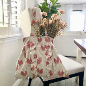 Cotton Shopping Tote in Fig Color